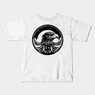 Eagle head icon Kids T-Shirt